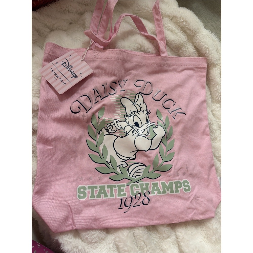 Daisy Duck x SkinnyDip London Pink Large Tote Bag - Disney